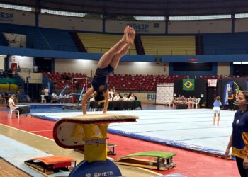 Ginástica artística reúne atletas no Guanandizão neste fim de semana Ginástica artística reúne atletas no Guanandizão neste fim de semana