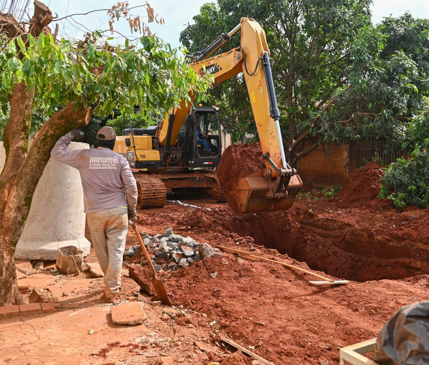Guanandi II recebe obras de pavimentação e drenagem com investimento de R$ 8,6 milhões