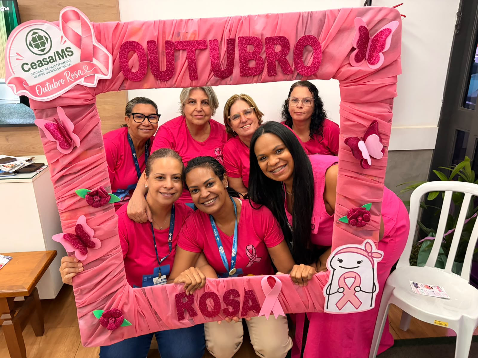 Outubro Rosa promove cuidados com a saúde e valorização das mulheres em Campo Grande