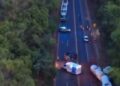 Duas pessoas morrem e criança fica ferida em batida na BR-158,
