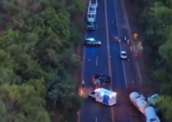 Duas pessoas morrem e criança fica ferida em batida na BR-158,