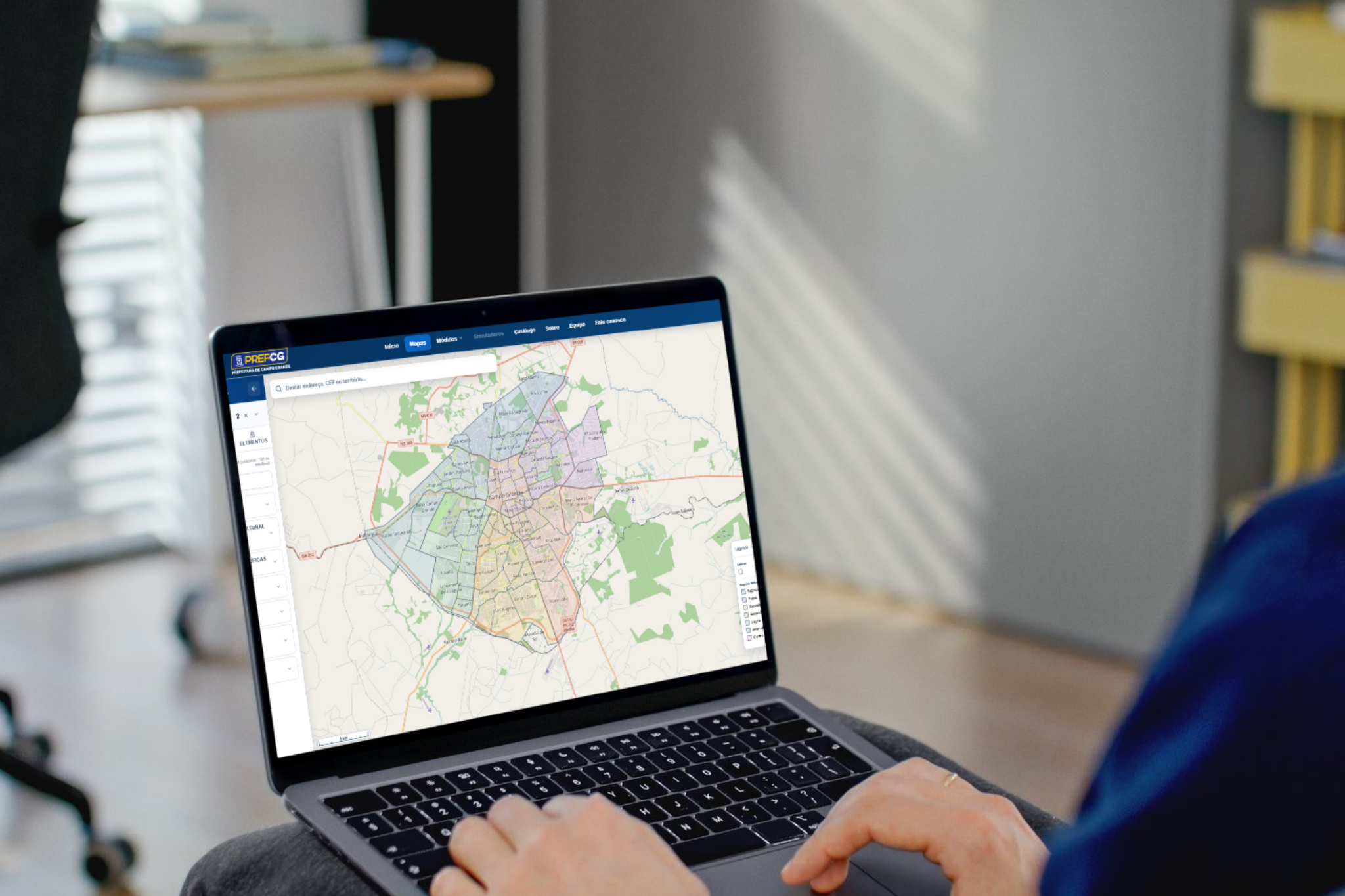 Sisgran 2026 facilita o acesso a mapas e informações geográficas