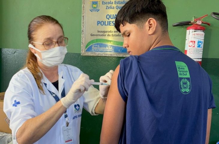 Aluno Imunizado leva vacinação e atualização de cadernetas às escolas de MS em novembro
