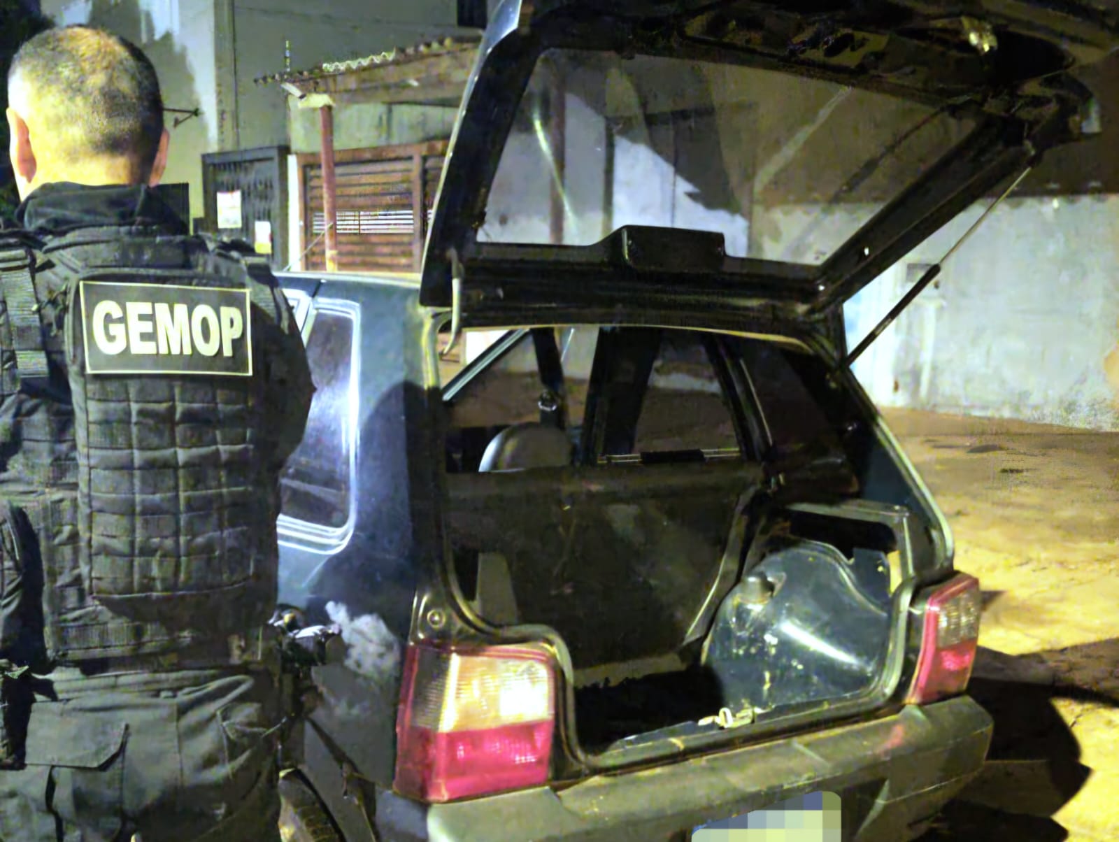 Carro com registro de roubo é recuperado com adolescente ao volante